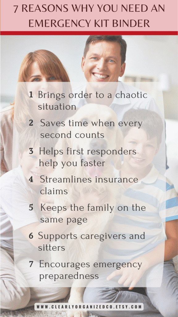 7 Good Reasons Why You Should Have an Emergency Kit Binder